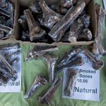 Ostrich Bones for dogs at Roaming Acres